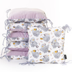 T-TOMI Pillow bumper Owl princess