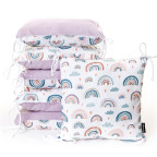 T-TOMI Pillow bumper Rainbow