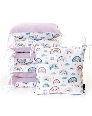 T-TOMI Pillow bumper Rainbow