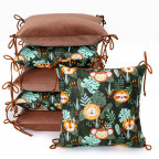 T-TOMI Pillow baby bumper Jungle
