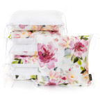 T-TOMI Pillow bumper Watercolor flowers
