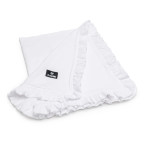 T-TOMI BIO Muslin blanket with ruffles White  