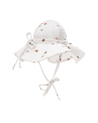 T-TOMI Muslin hat Love (0-6 months)