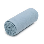 T-TOMI Muslin towel Blue
