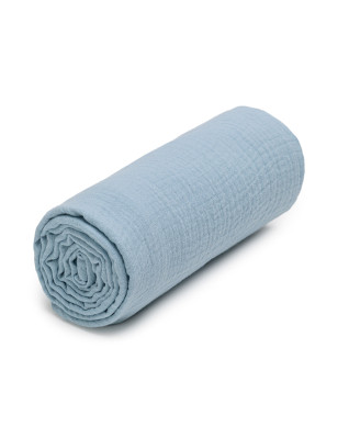 T-TOMI Muslin towel Blue