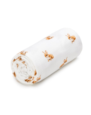 T-TOMI Muslin towel Bunny