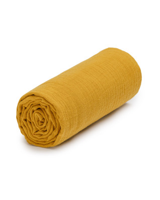T-TOMI Muslin towel Mustard