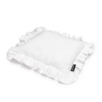 T-TOMI BIO Muslin pillow with ruffles White 