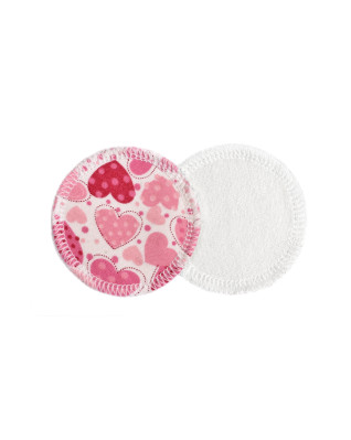 T-TOMI Makeup removal pads, set soft 2 weeks COLOUR + laundry wash bag