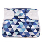 T-TOMI Ortopedical abduction pants PLUS - snaps Blue triangles (5-9kg) 