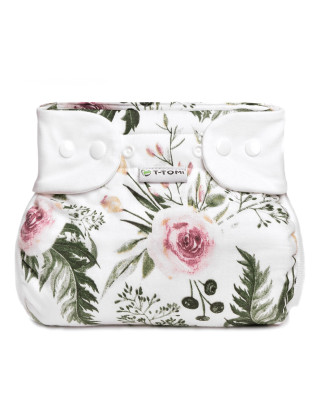 T-TOMI Ortopedical abduction pants - snaps Roses (5-9kg) 