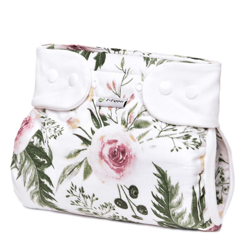 T-TOMI Ortopedical abduction pants - snaps Roses (5-9kg) 