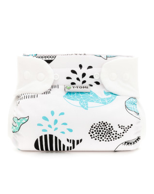 T-TOMI Ortopedical abduction pants - snaps Whales (3-6kg) 