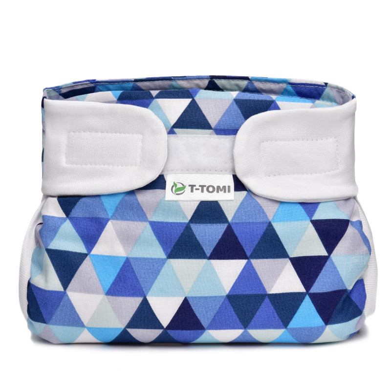 T-TOMI Ortopedical abduction pants - velcro Blue triangles (3-6kg)