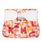 T-TOMI Ortopedical abduction pants - velcro Pink alphabet (3-6kg)