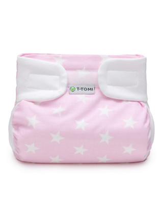 T-TOMI Ortopedical abduction pants - velcro Pink stars (3-6kg)