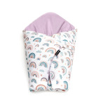 T-TOMI Feather swaddle wrap Rainbow