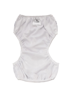T-TOMI Swim pants White owl