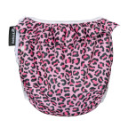T-TOMI Swim pants with ruffle Pink gepard