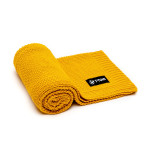T-TOMI Knitted blanket Mustard