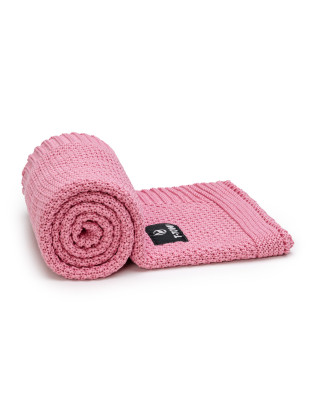 T-TOMI Knitted blanket Raspberry