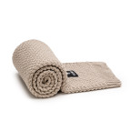 T-TOMI Knitted blanket Sand