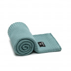 T-TOMI Knitted blanket Mint waves