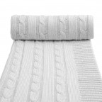 T-TOMI Knitted blanket Grey