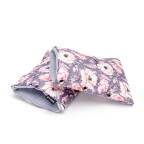 T-TOMI Winter gloves for strollers Grey flowers