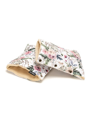 T-TOMI Winter gloves for strollers Roses