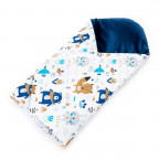 T-TOMI Swaddle wrap Blue bears
