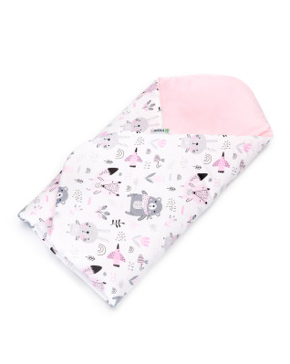 T-TOMI Swaddle wrap Pink bears