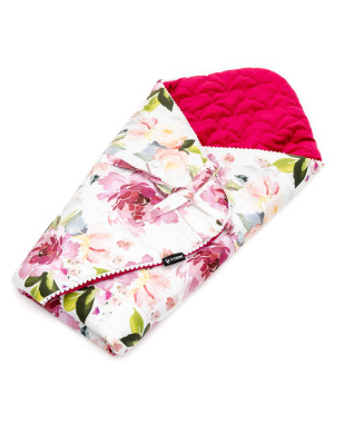 T-TOMI Swaddle wrap Watercolor flowers