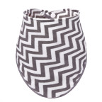 T-TOMI Bamboo bib Grey roofs 