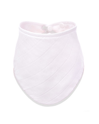 T-TOMI Bamboo bib White