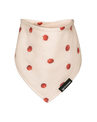 T-TOMI Muslin bib Apples