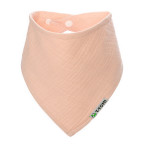 T-TOMI Muslin bib Pink