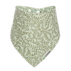 T-TOMI Muslin bib Mint leafs