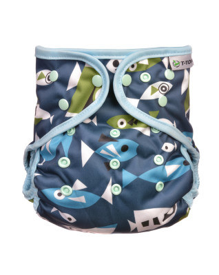 T-TOMI Diaper cover Fish