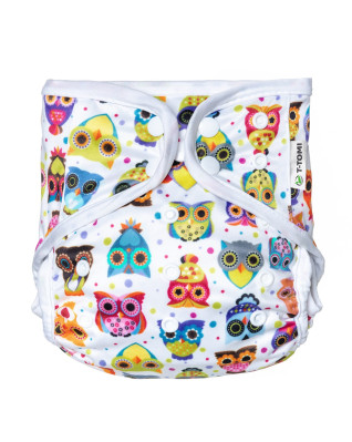 T-TOMI Diaper cover Owl friends