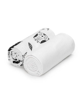 T-TOMI Cloth towels TETRA EXCLUSIVE COLLECTION Owls