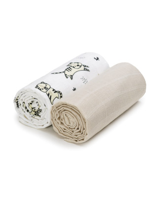 T-TOMI Cloth towels TETRA EXCLUSIVE COLLECTION Tigers