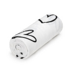 T-TOMI Big cotton TETRA towel Hearts