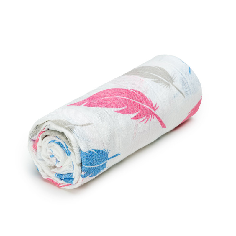 T-TOMI Big bamboo towel Feathers