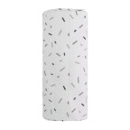 T-TOMI Big cotton TETRA towel Grey lines