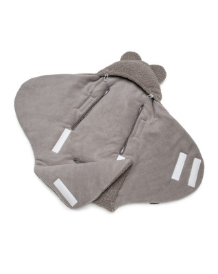 T-TOMI Wrapper TEDDY Cream flowers