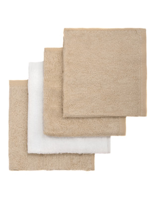 T-TOMI Bamboo baby washcloths Beige 