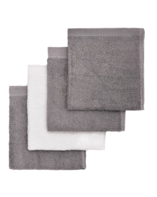T-TOMI Bamboo baby washcloths Grey